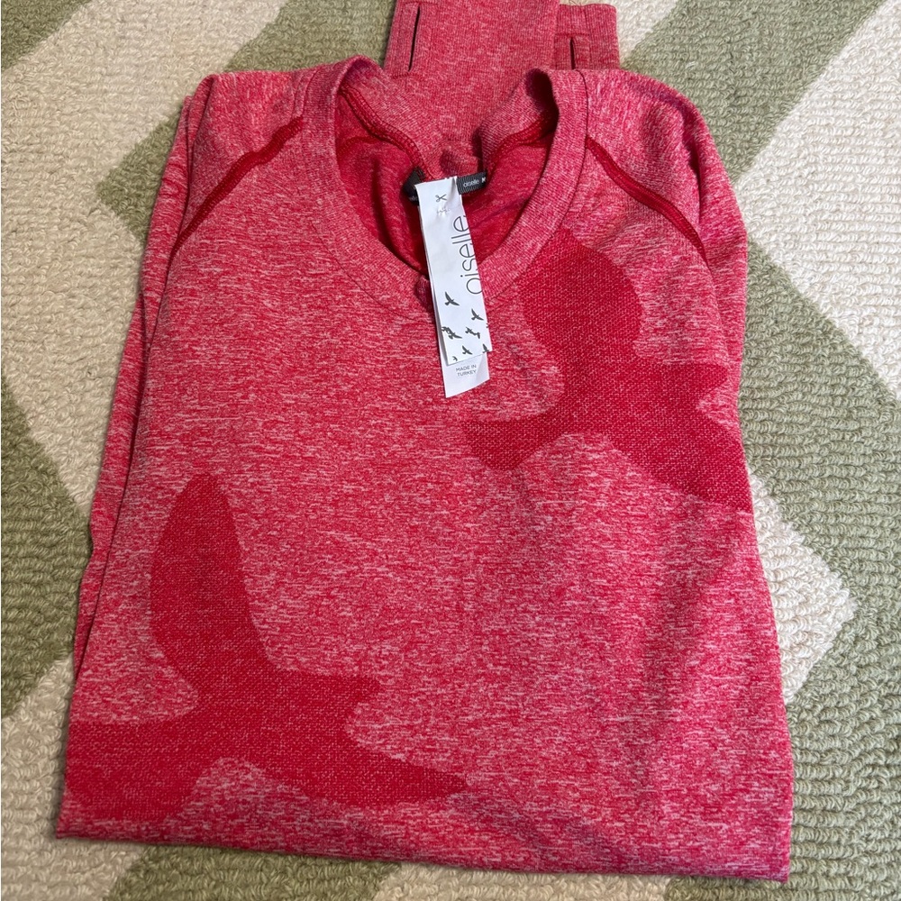 Oiselle Red Long Sleeve